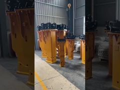 कोबेलको SK70 खुदाई मशीन हाइड्रोलिक रॉक ब्रेकर ड्रिल उपकरण चिजेल 85 मिमी